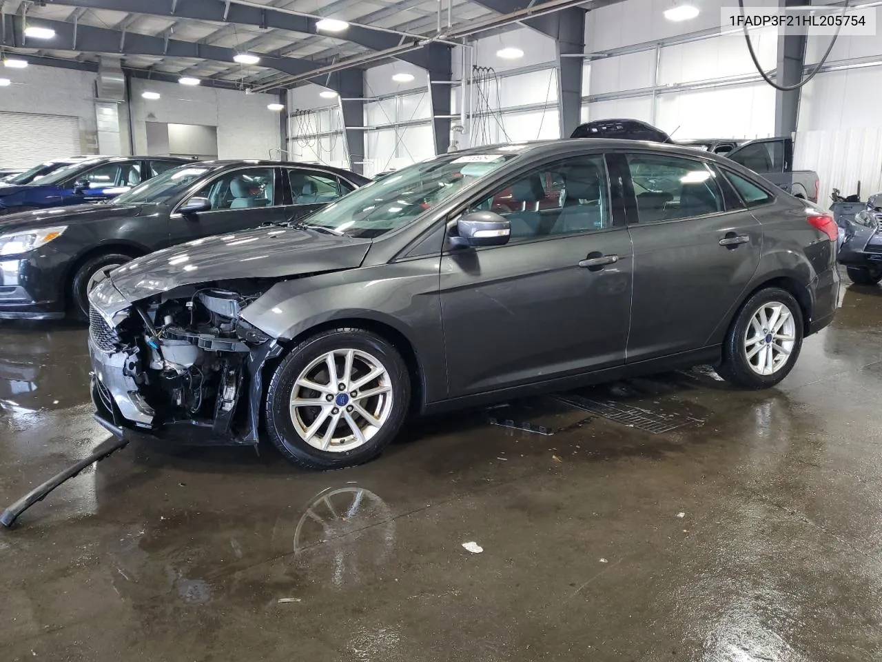 2017 Ford Focus Se VIN: 1FADP3F21HL205754 Lot: 67166984