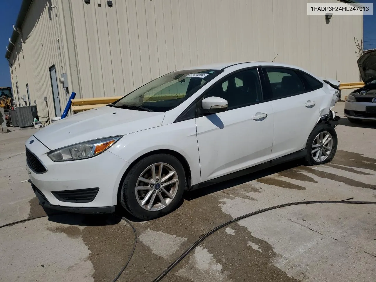 2017 Ford Focus Se VIN: 1FADP3F24HL247013 Lot: 67372334