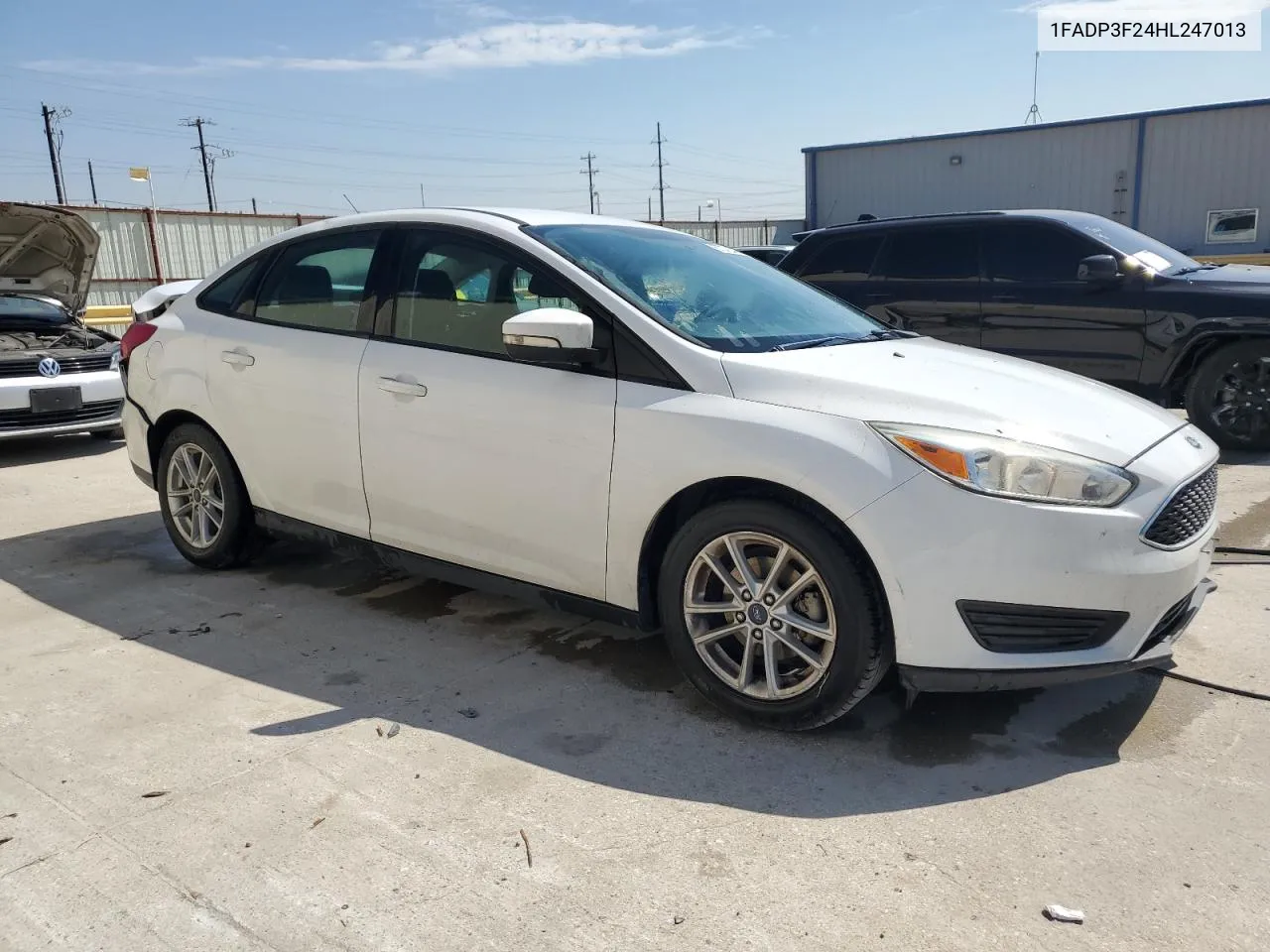 2017 Ford Focus Se VIN: 1FADP3F24HL247013 Lot: 67372334