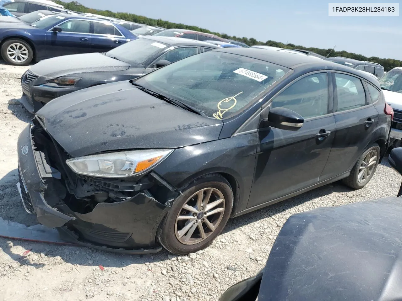 1FADP3K28HL284183 2017 Ford Focus Se