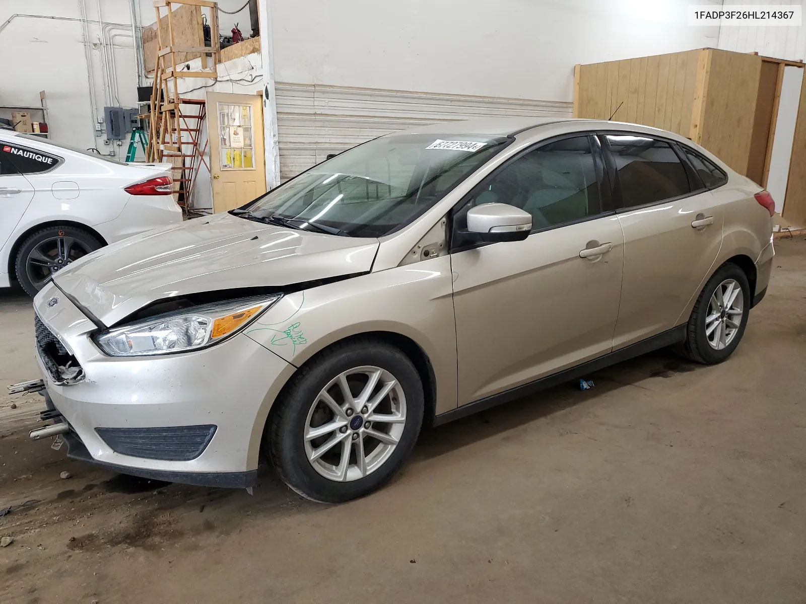 2017 Ford Focus Se VIN: 1FADP3F26HL214367 Lot: 67727994