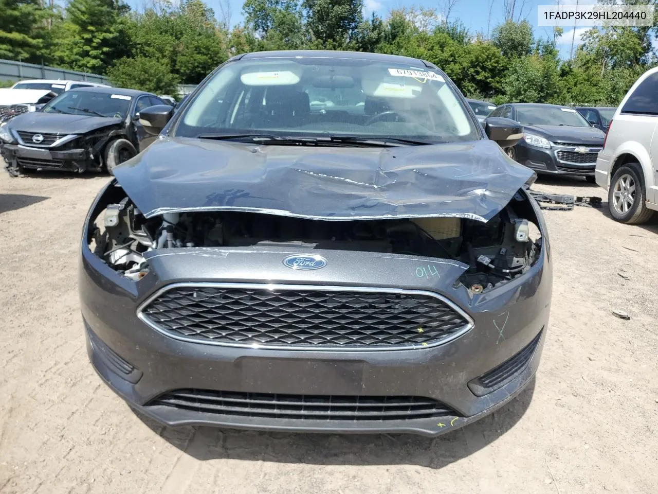 1FADP3K29HL204440 2017 Ford Focus Se