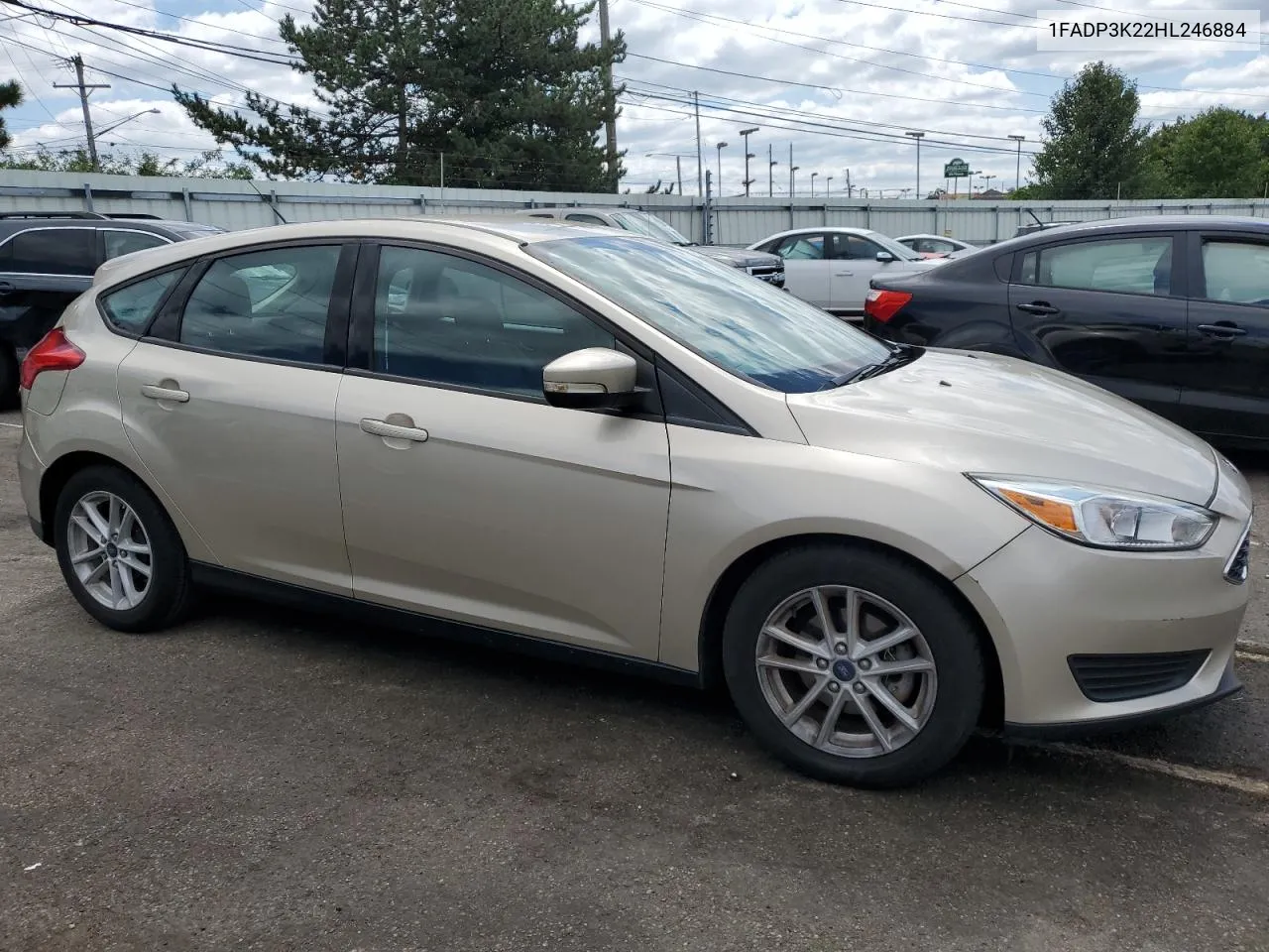 2017 Ford Focus Se VIN: 1FADP3K22HL246884 Lot: 67922374