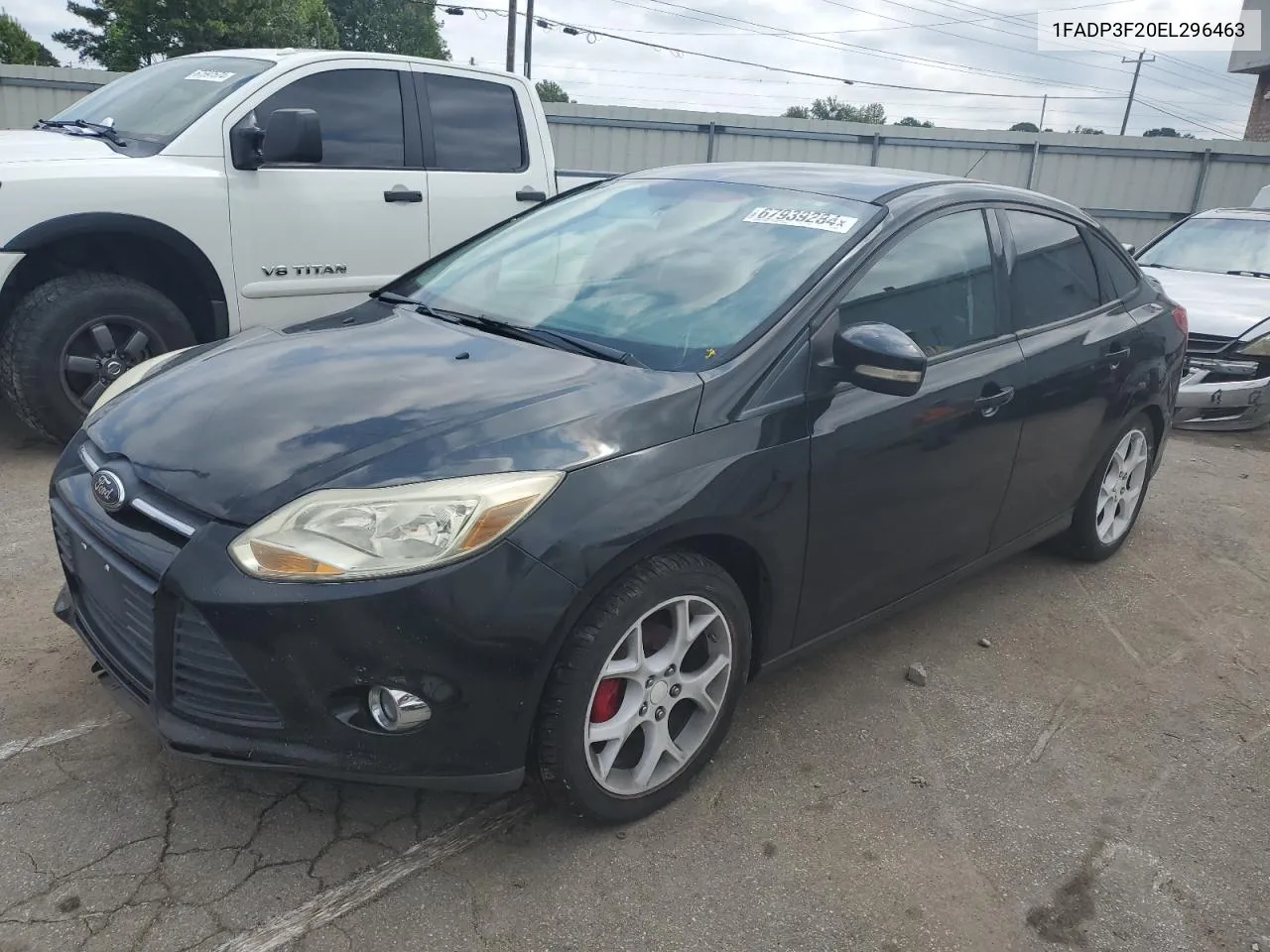 2017 Ford Focus Se VIN: 1FADP3F20EL296463 Lot: 67939284