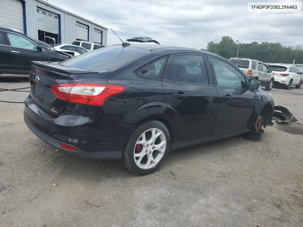 2017 Ford Focus Se VIN: 1FADP3F20EL296463 Lot: 67939284