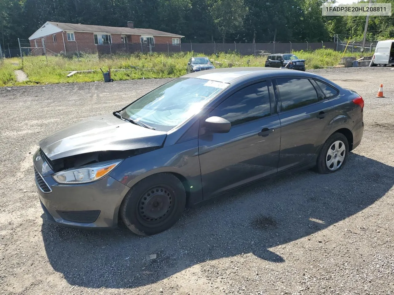 2017 Ford Focus S VIN: 1FADP3E20HL208811 Lot: 68009904