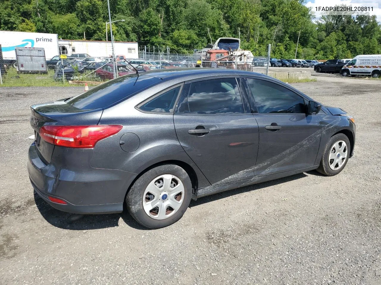 2017 Ford Focus S VIN: 1FADP3E20HL208811 Lot: 68009904