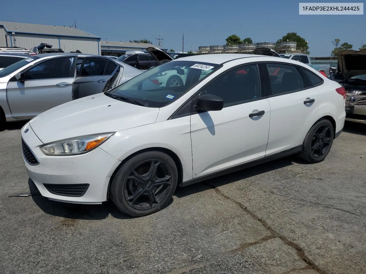 2017 Ford Focus S VIN: 1FADP3E2XHL244425 Lot: 68034254