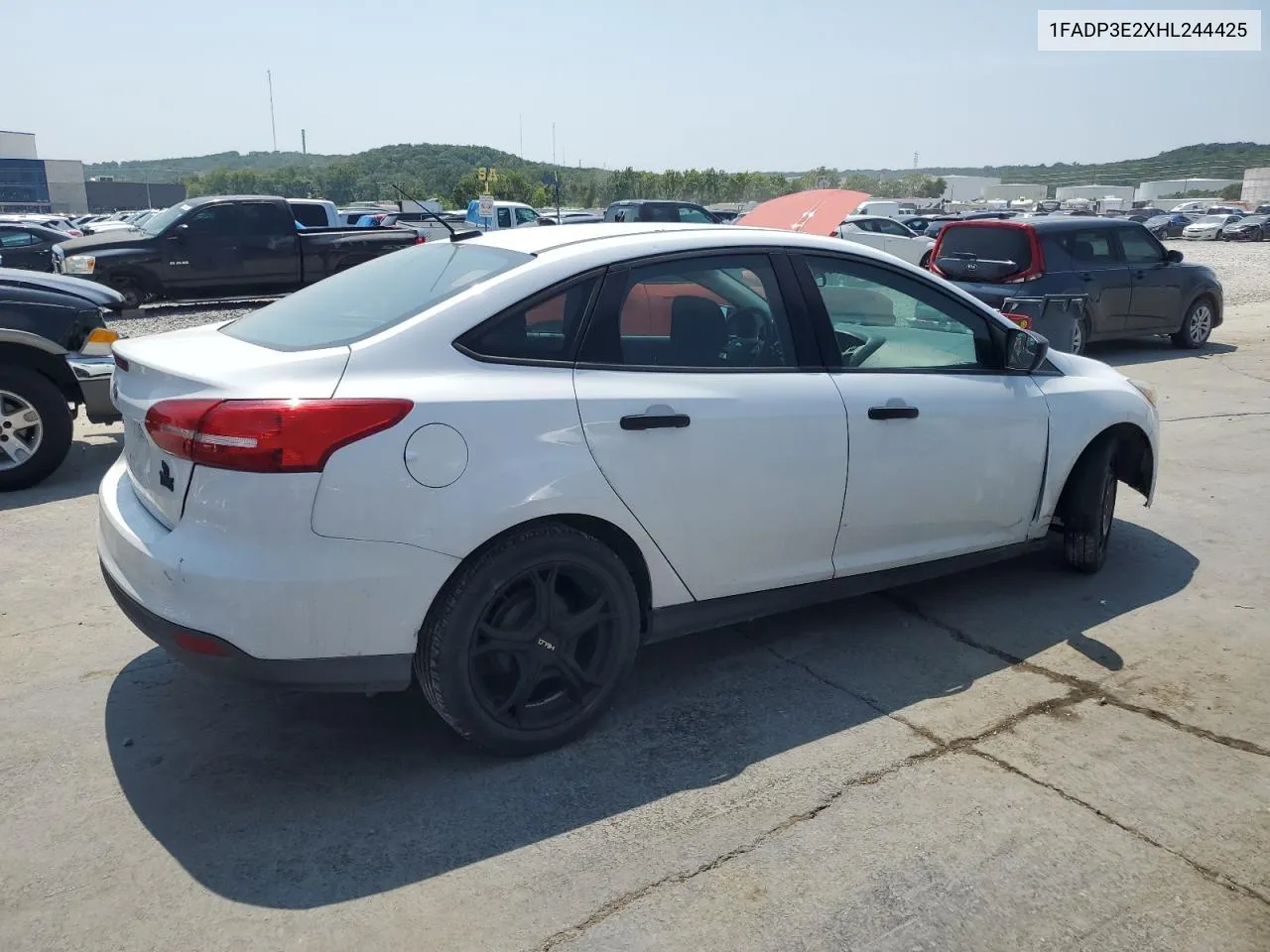 2017 Ford Focus S VIN: 1FADP3E2XHL244425 Lot: 68034254