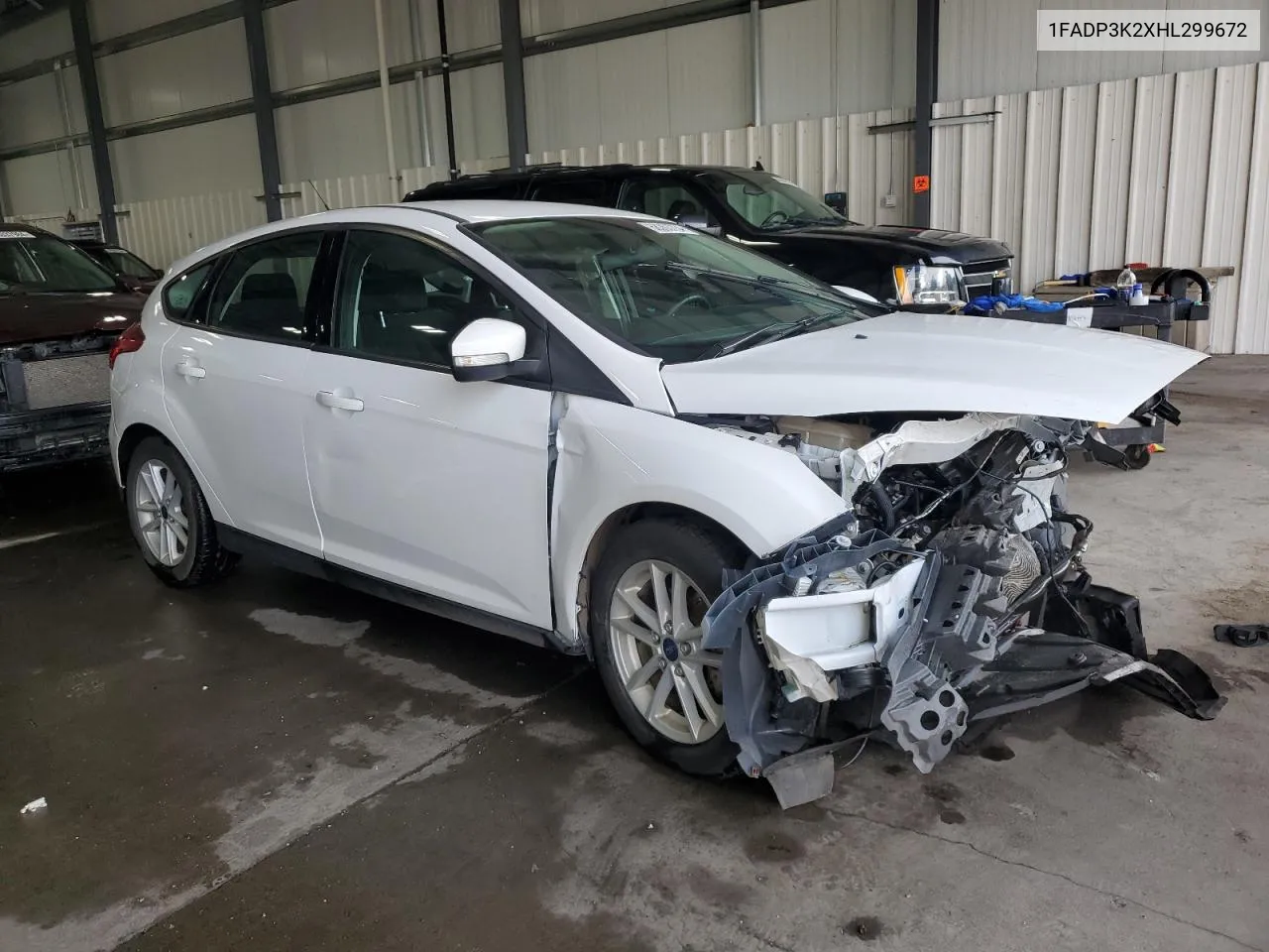 2017 Ford Focus Se VIN: 1FADP3K2XHL299672 Lot: 68263734