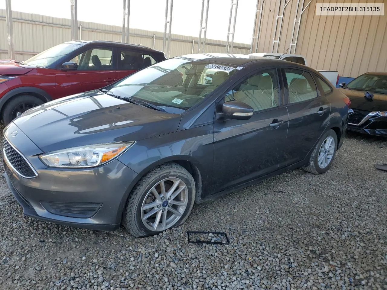 2017 Ford Focus Se VIN: 1FADP3F28HL315135 Lot: 68271034