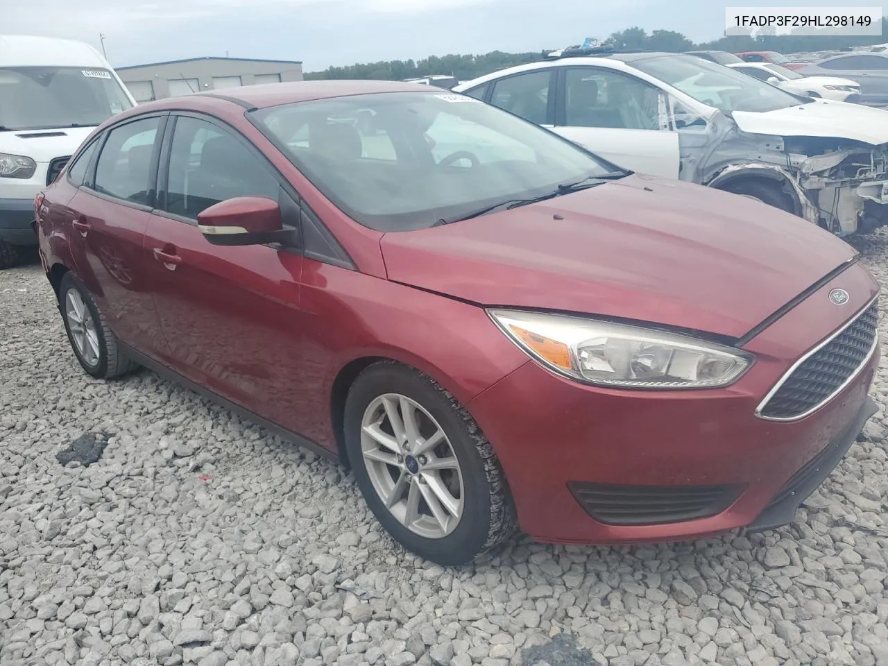 2017 Ford Focus Se VIN: 1FADP3F29HL298149 Lot: 68453524