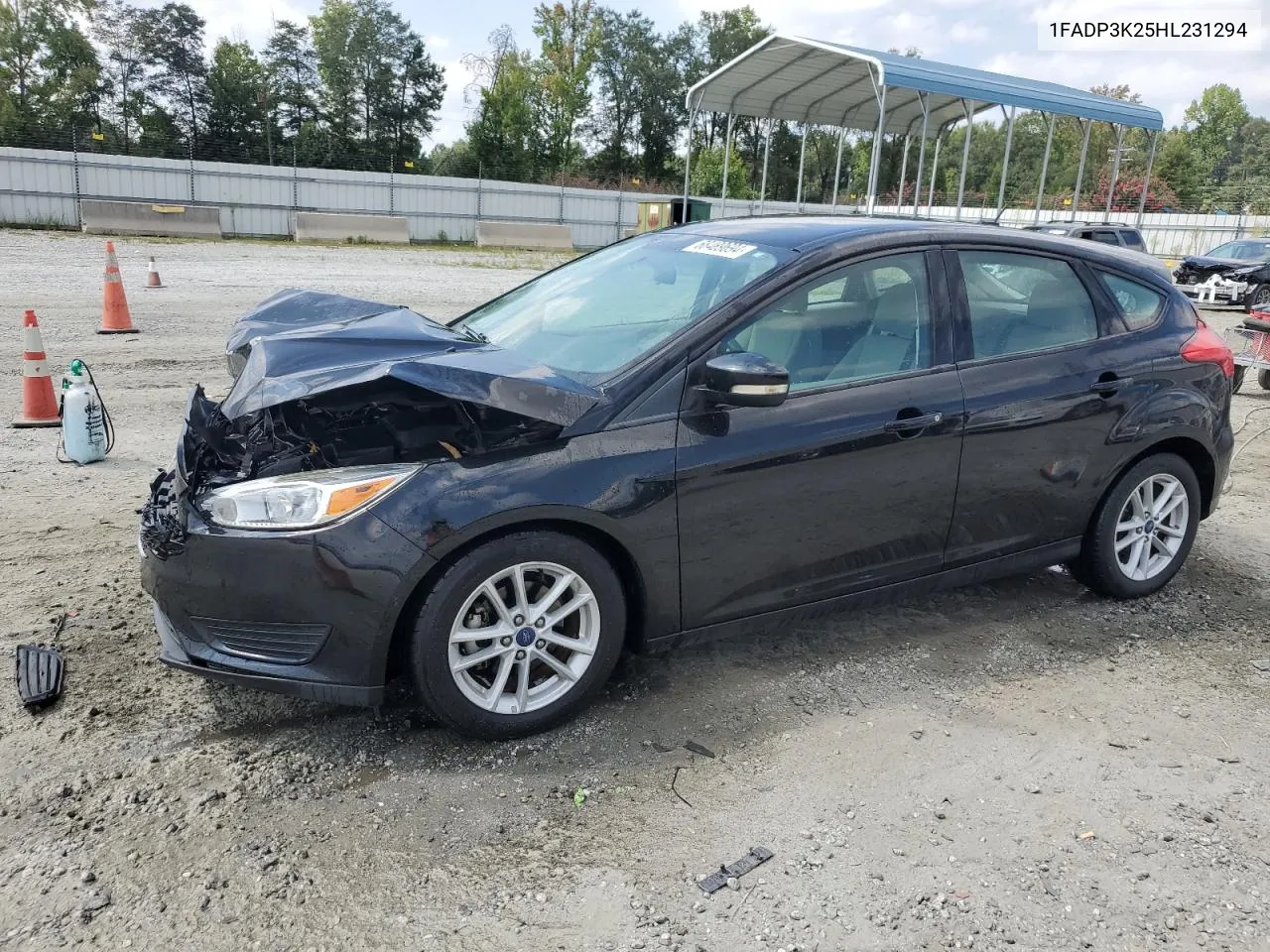 2017 Ford Focus Se VIN: 1FADP3K25HL231294 Lot: 68489694