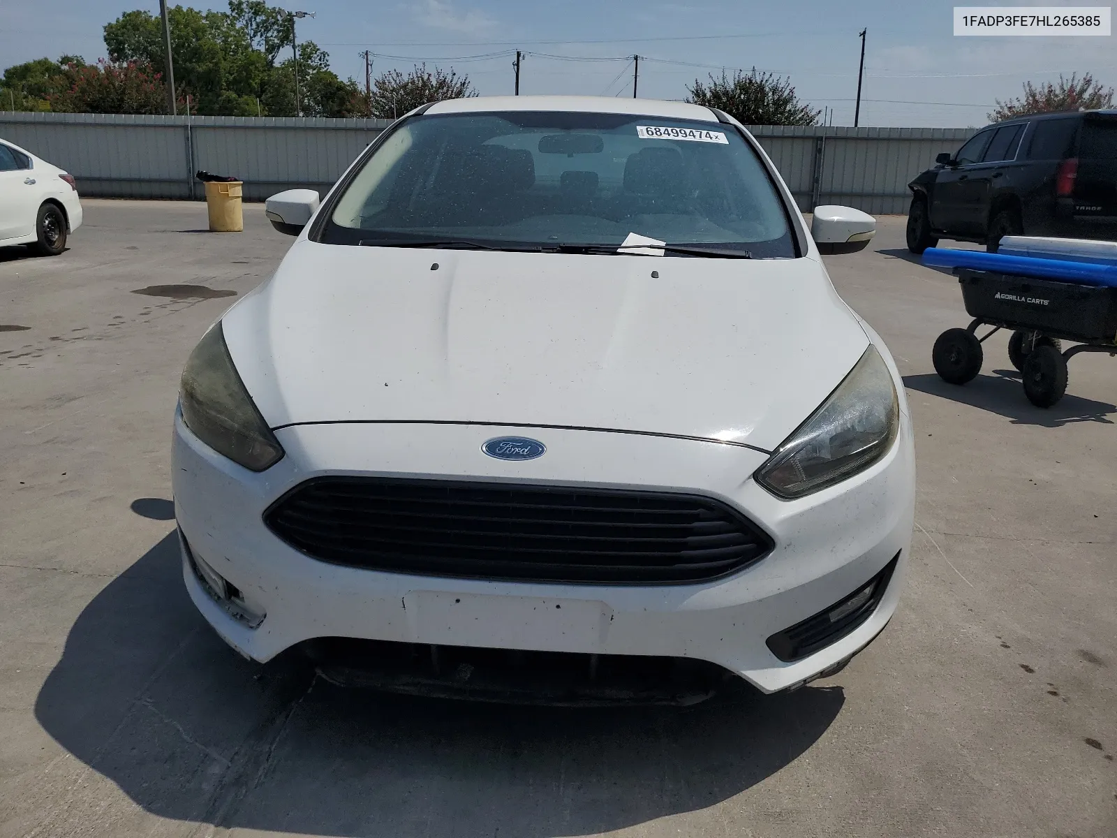 2017 Ford Focus Se VIN: 1FADP3FE7HL265385 Lot: 68499474