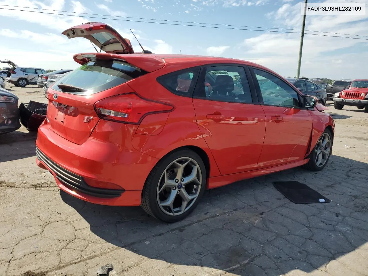 2017 Ford Focus St VIN: 1FADP3L93HL282109 Lot: 68537124