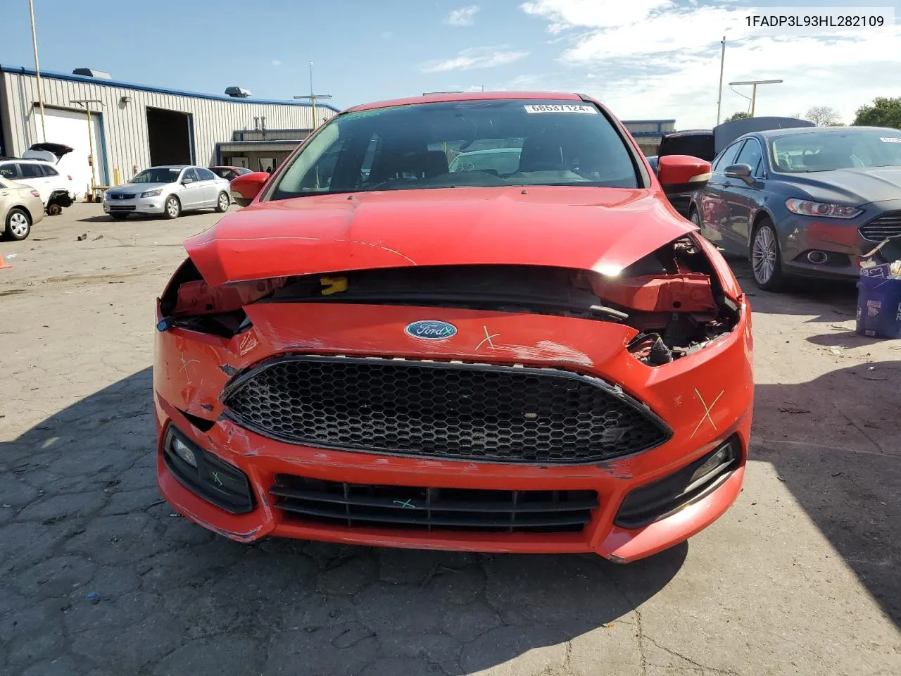 2017 Ford Focus St VIN: 1FADP3L93HL282109 Lot: 68537124