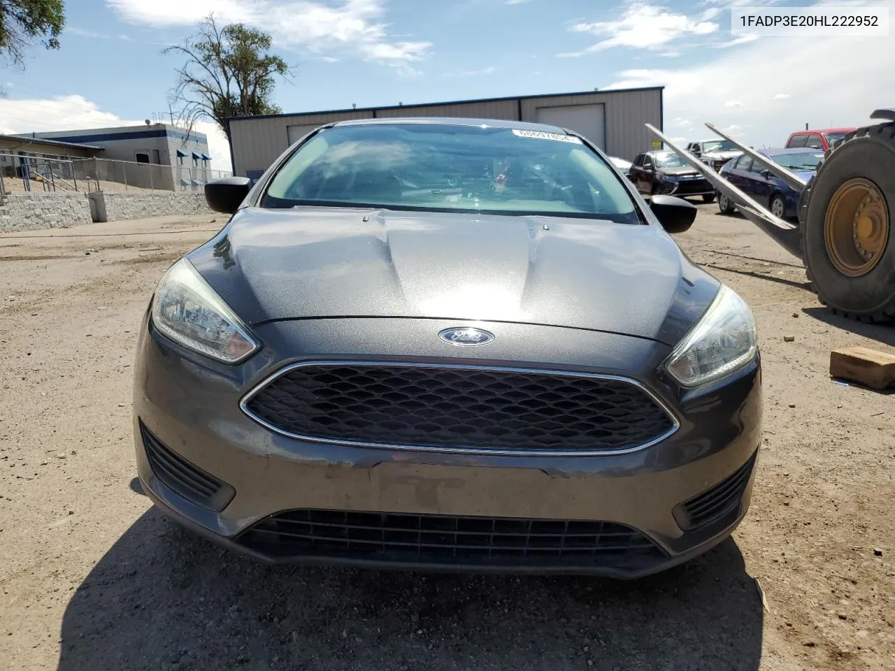 1FADP3E20HL222952 2017 Ford Focus S