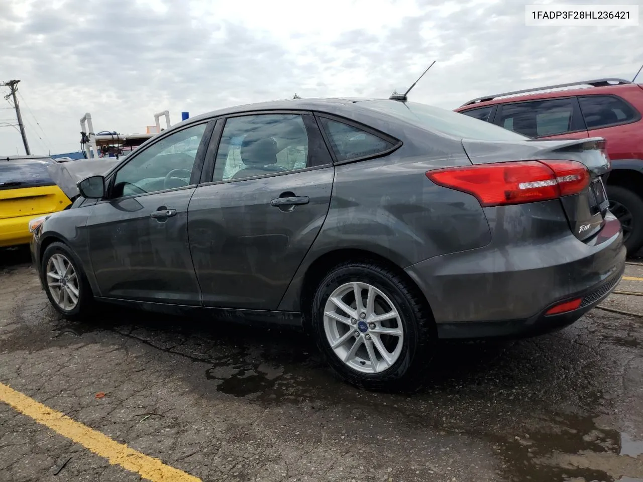 2017 Ford Focus Se VIN: 1FADP3F28HL236421 Lot: 68742254