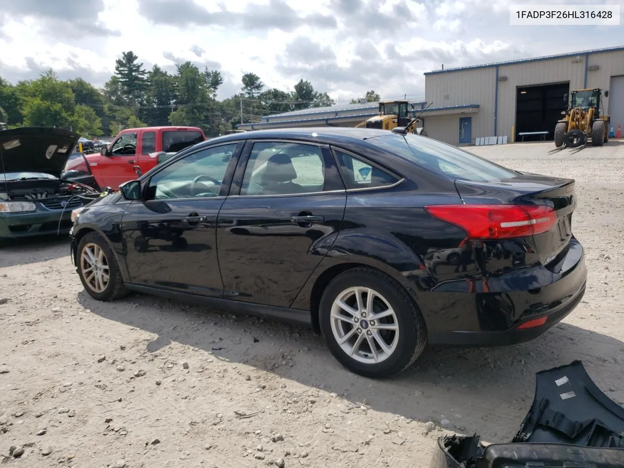 2017 Ford Focus Se VIN: 1FADP3F26HL316428 Lot: 68924004