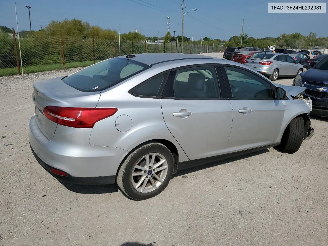 2017 Ford Focus Se VIN: 1FADP3F24HL292081 Lot: 68985144