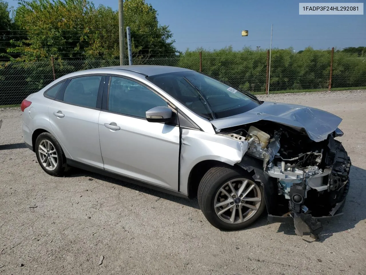 2017 Ford Focus Se VIN: 1FADP3F24HL292081 Lot: 68985144