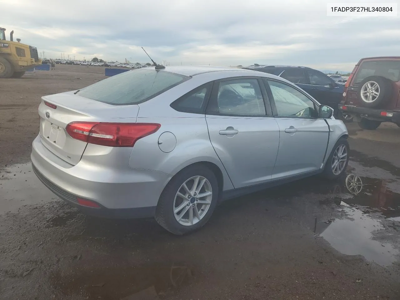 2017 Ford Focus Se VIN: 1FADP3F27HL340804 Lot: 68995504