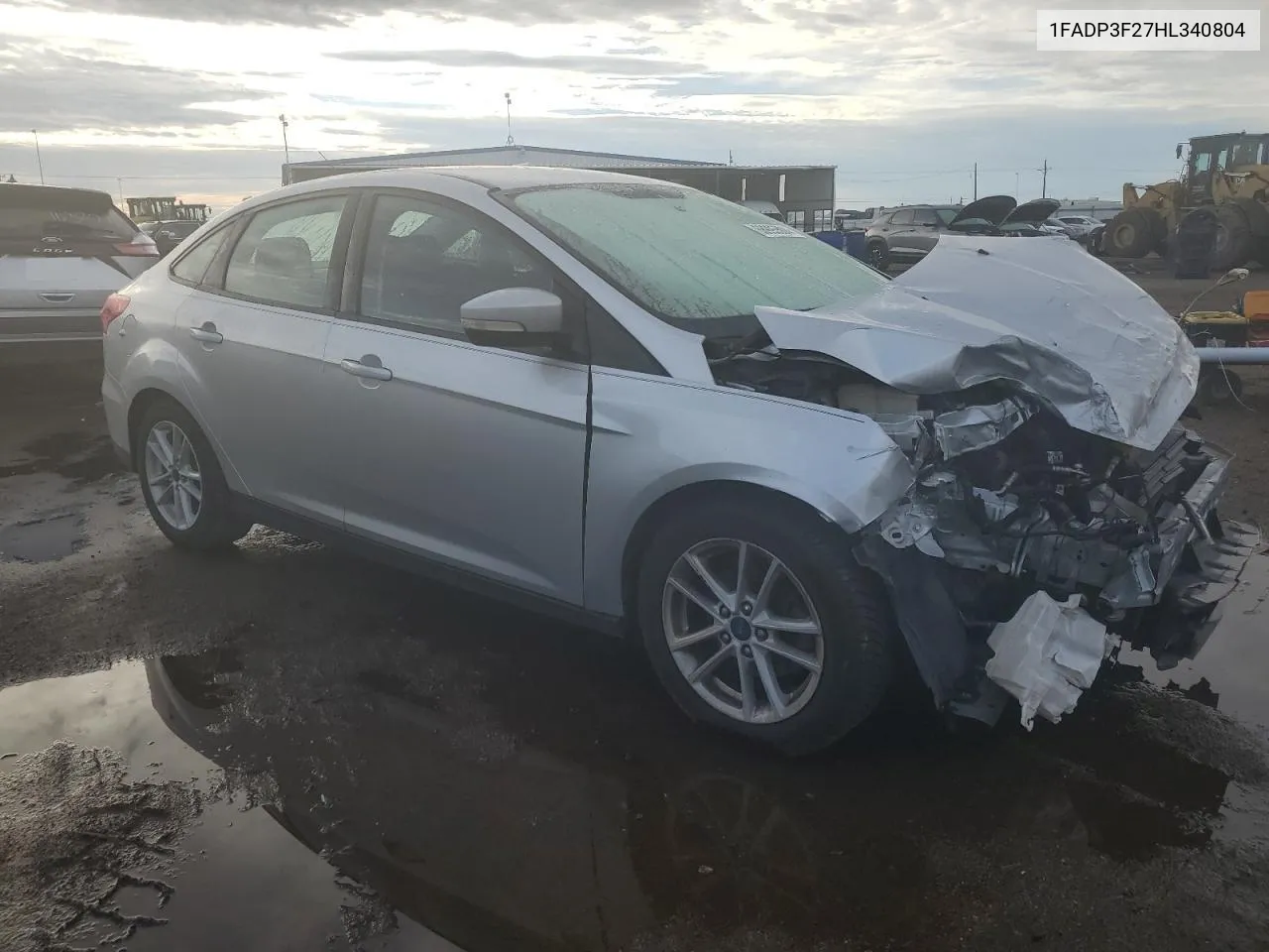 1FADP3F27HL340804 2017 Ford Focus Se