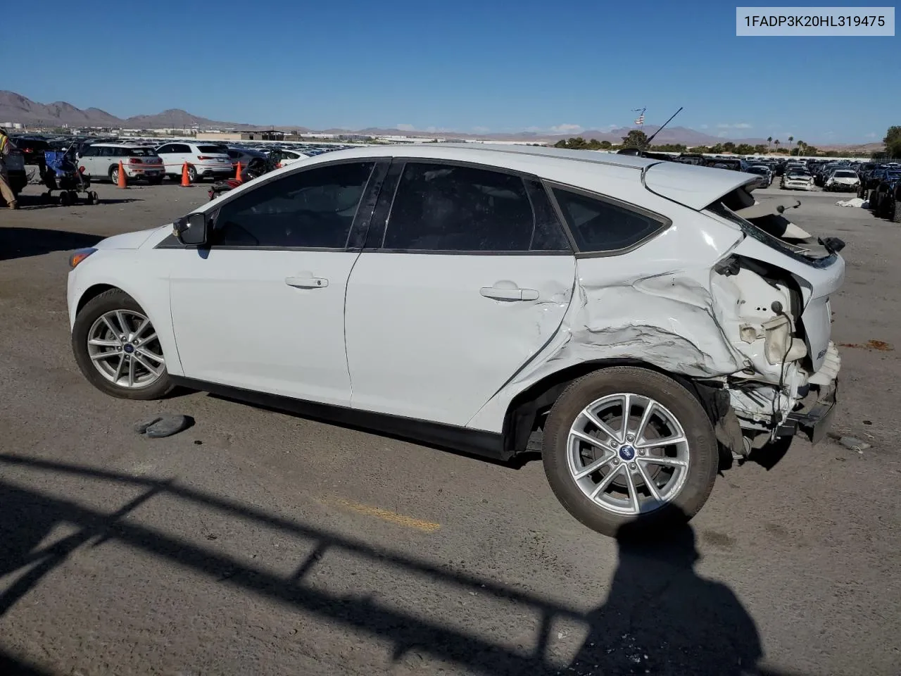 2017 Ford Focus Se VIN: 1FADP3K20HL319475 Lot: 69044144