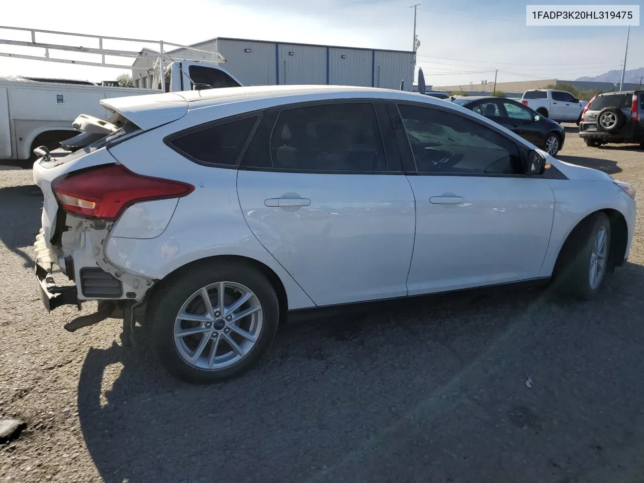 2017 Ford Focus Se VIN: 1FADP3K20HL319475 Lot: 69044144