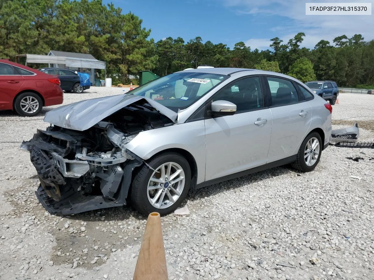 2017 Ford Focus Se VIN: 1FADP3F27HL315370 Lot: 69112434