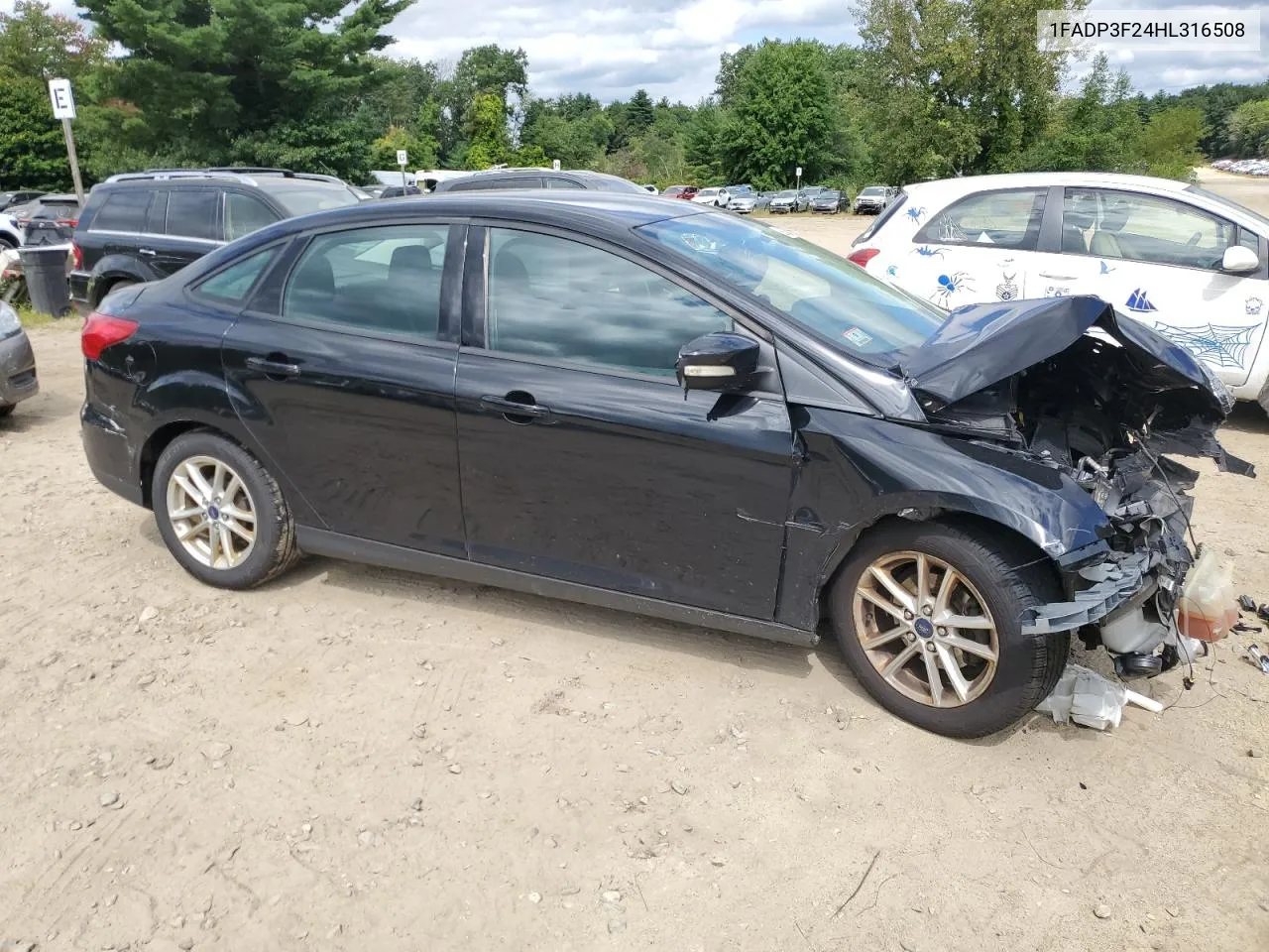 2017 Ford Focus Se VIN: 1FADP3F24HL316508 Lot: 69245204