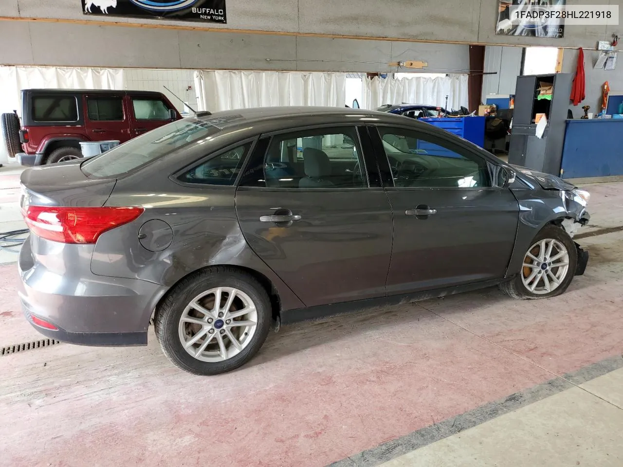 1FADP3F28HL221918 2017 Ford Focus Se