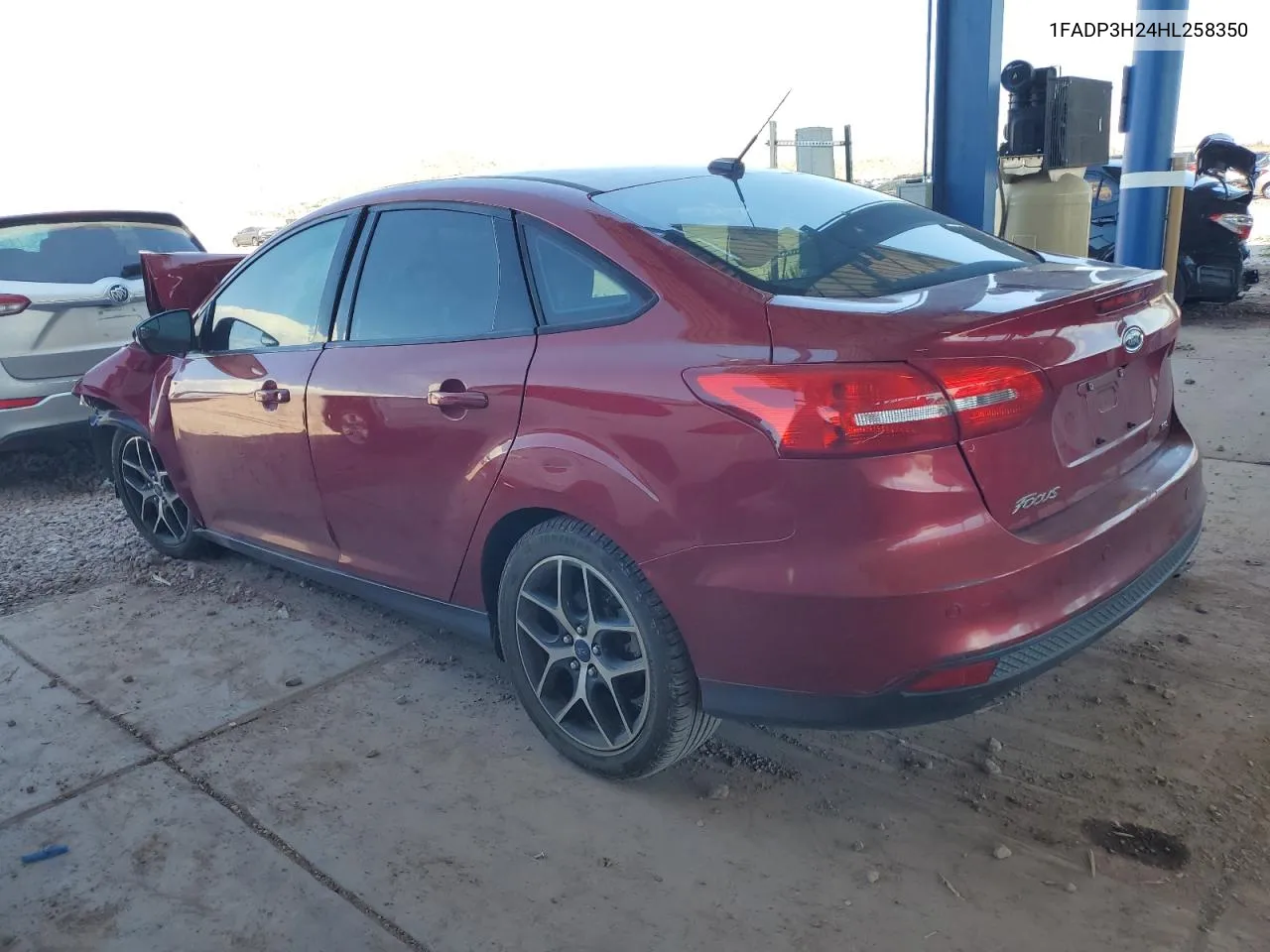 1FADP3H24HL258350 2017 Ford Focus Sel