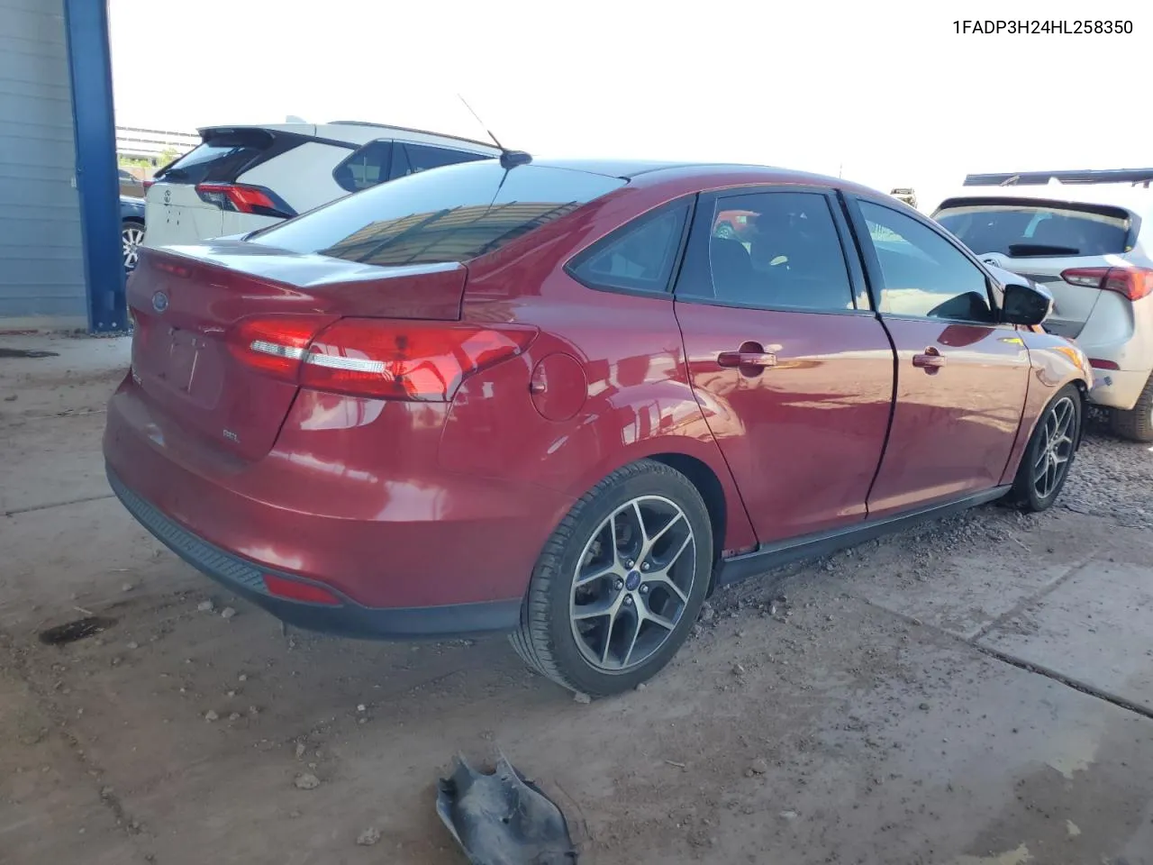 1FADP3H24HL258350 2017 Ford Focus Sel