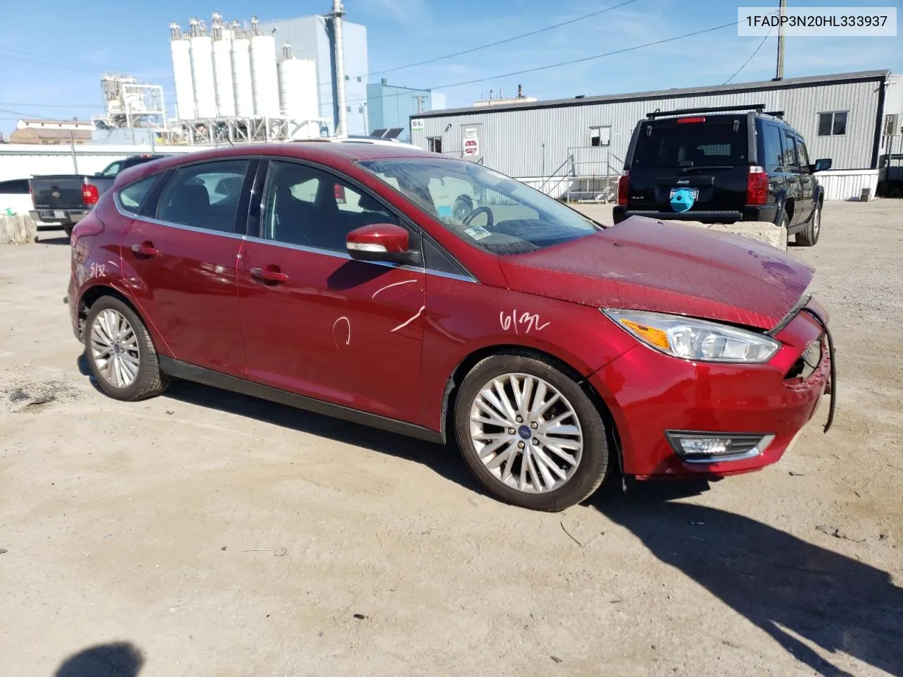 1FADP3N20HL333937 2017 Ford Focus Titanium