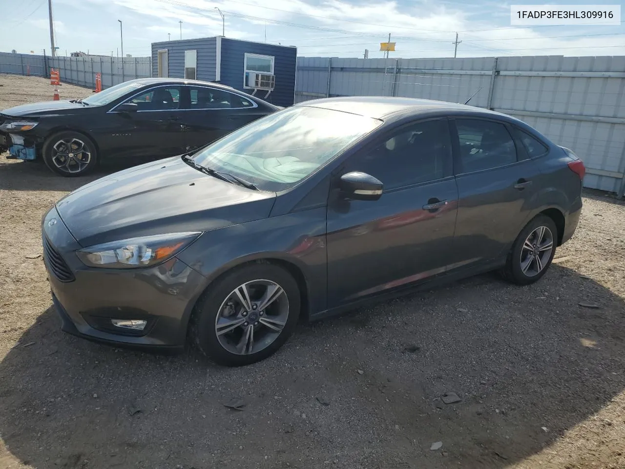 2017 Ford Focus Se VIN: 1FADP3FE3HL309916 Lot: 69782564