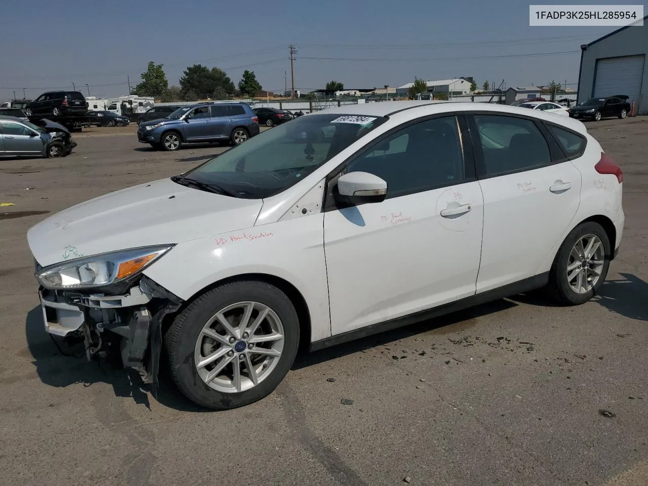 1FADP3K25HL285954 2017 Ford Focus Se