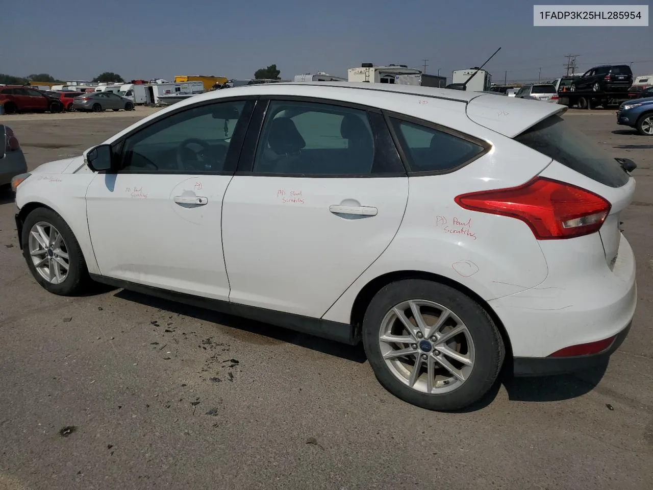 1FADP3K25HL285954 2017 Ford Focus Se