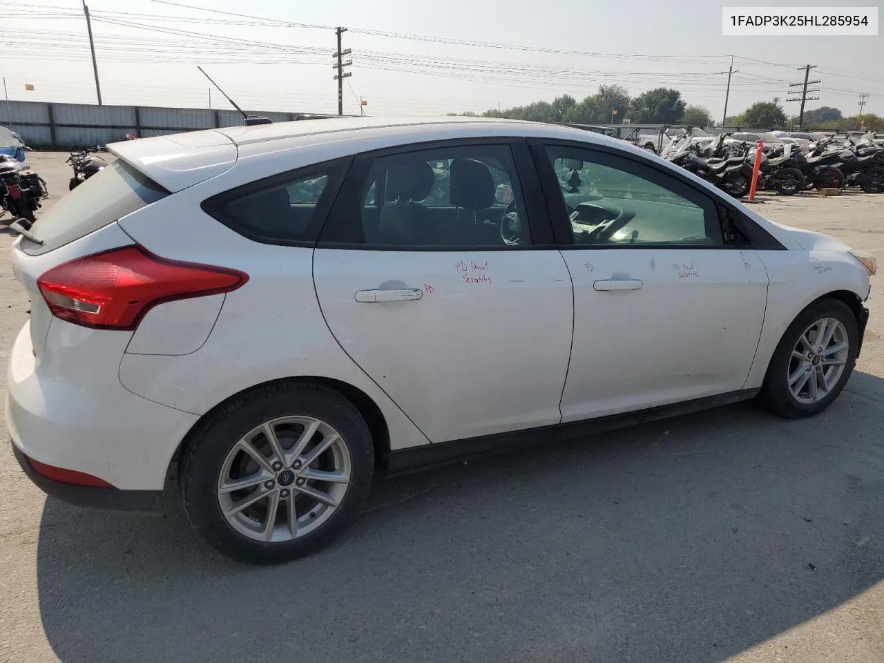 1FADP3K25HL285954 2017 Ford Focus Se