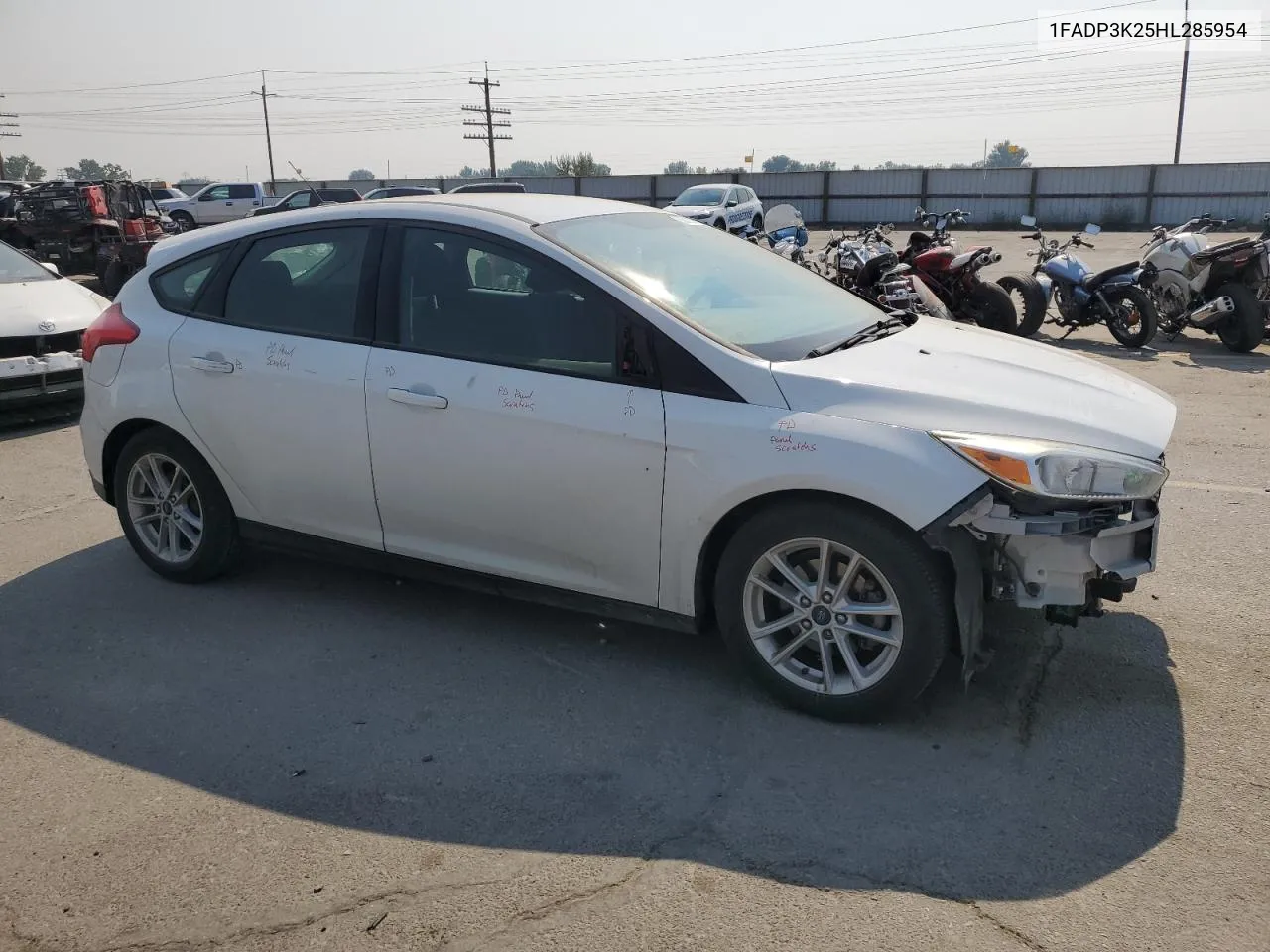 1FADP3K25HL285954 2017 Ford Focus Se