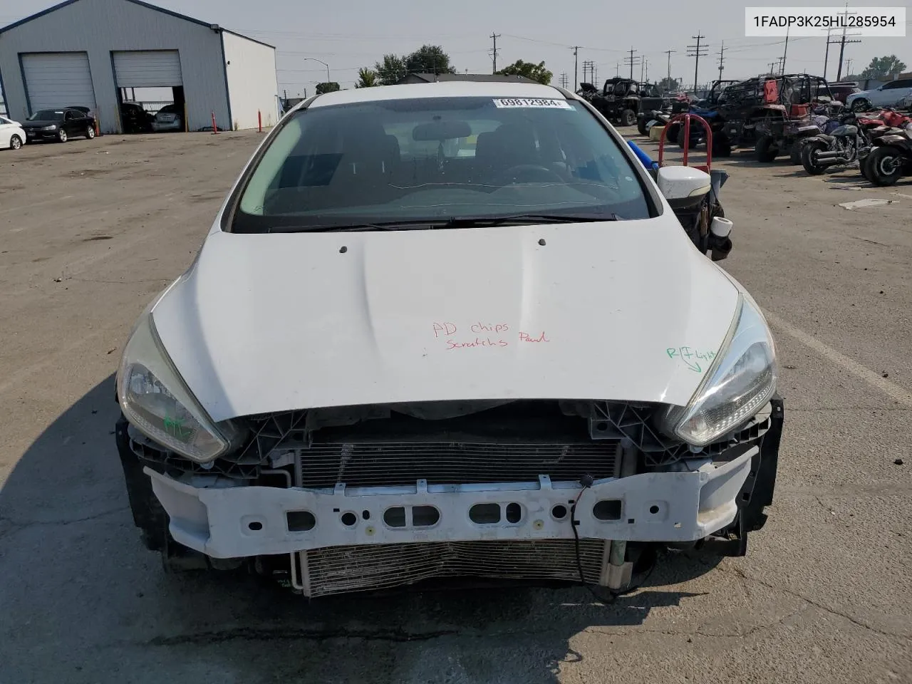 1FADP3K25HL285954 2017 Ford Focus Se