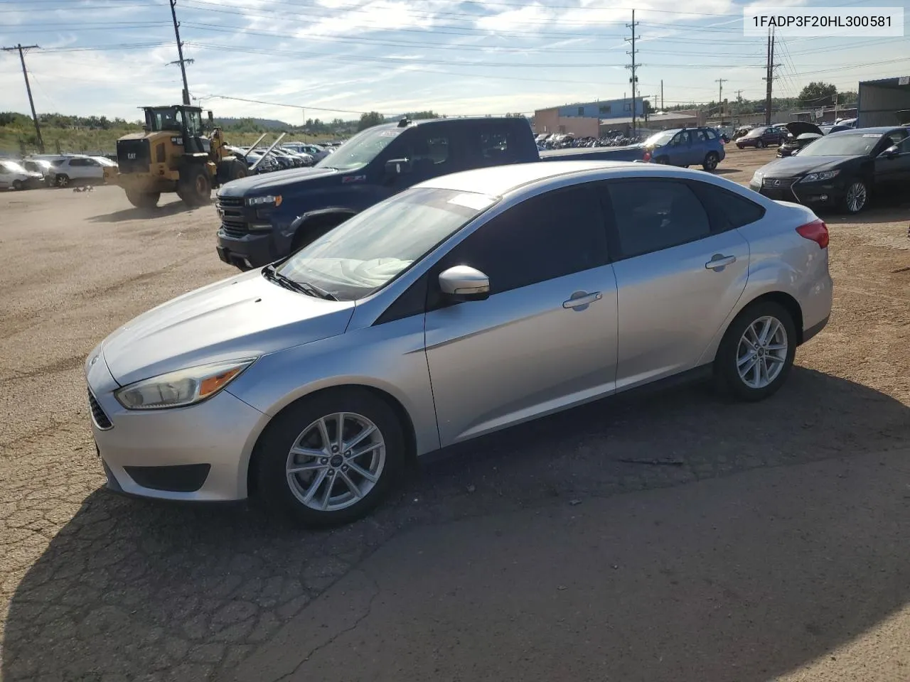 2017 Ford Focus Se VIN: 1FADP3F20HL300581 Lot: 69829254