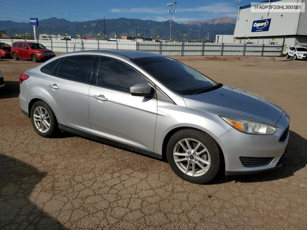 2017 Ford Focus Se VIN: 1FADP3F20HL300581 Lot: 69829254