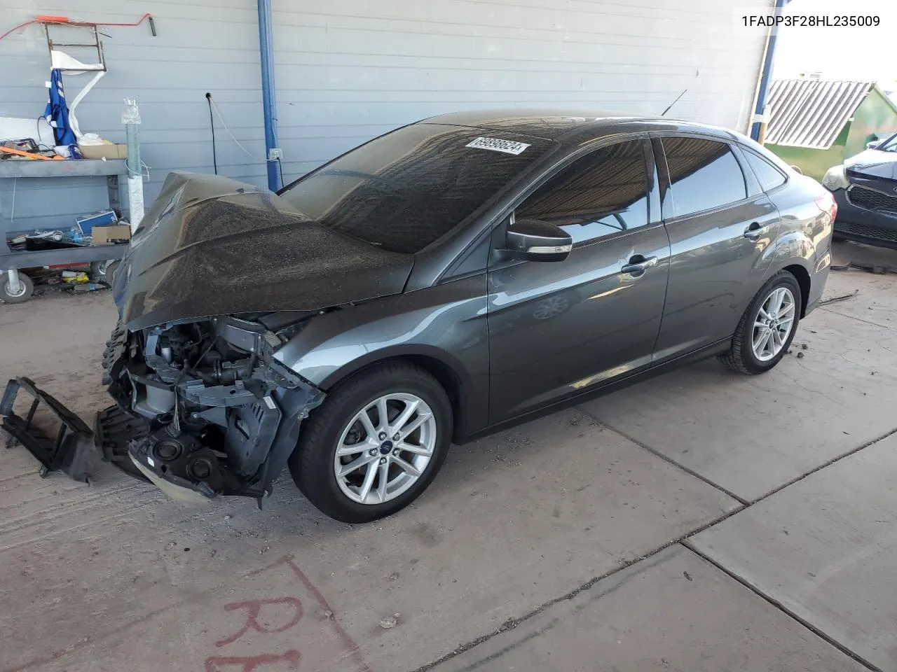 1FADP3F28HL235009 2017 Ford Focus Se