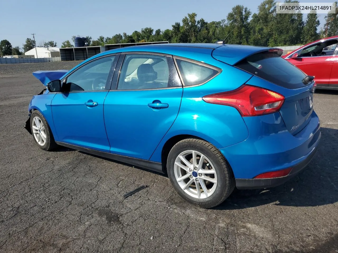 2017 Ford Focus Se VIN: 1FADP3K24HL214891 Lot: 69961484