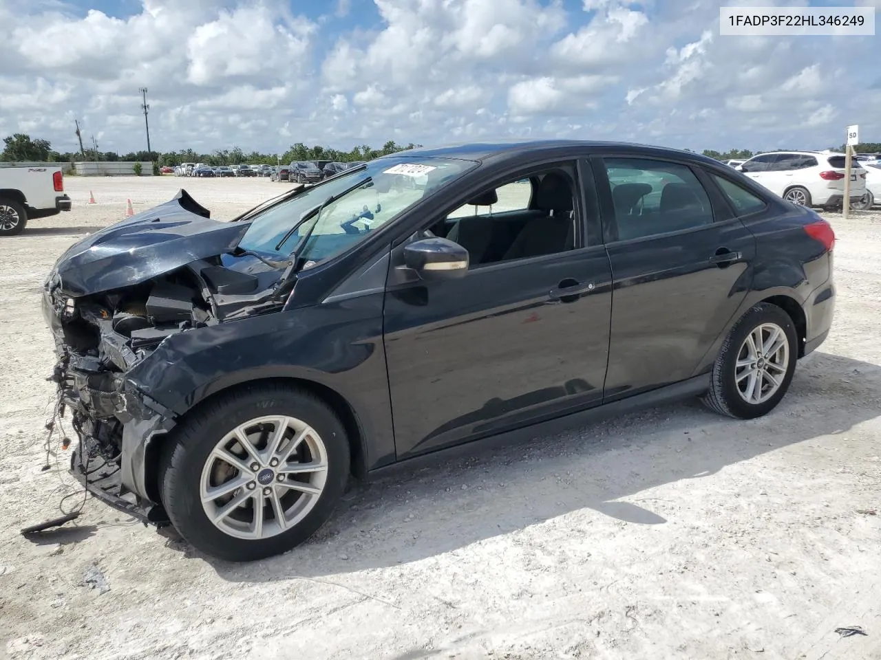 2017 Ford Focus Se VIN: 1FADP3F22HL346249 Lot: 70127024