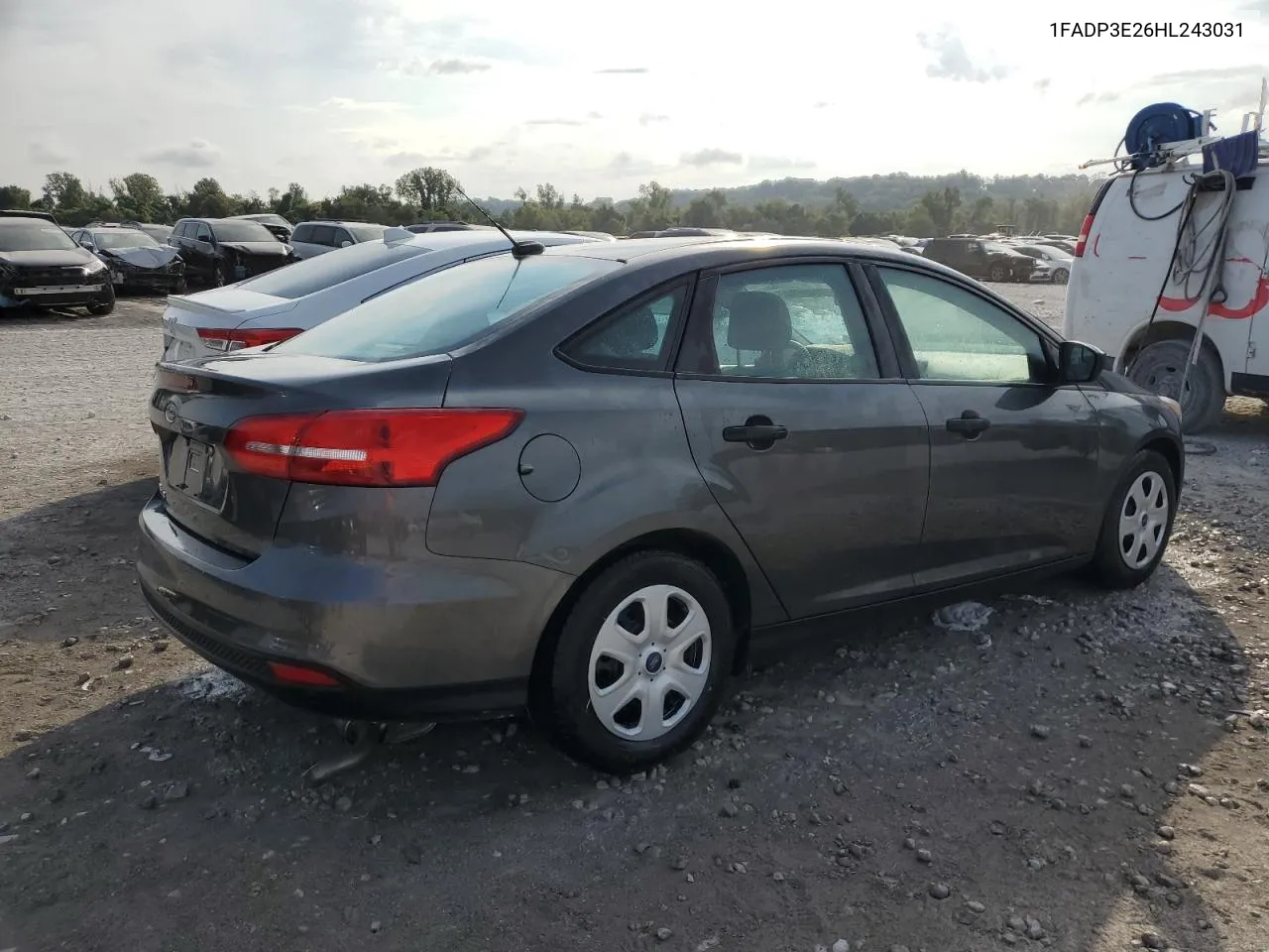 2017 Ford Focus S VIN: 1FADP3E26HL243031 Lot: 70180614