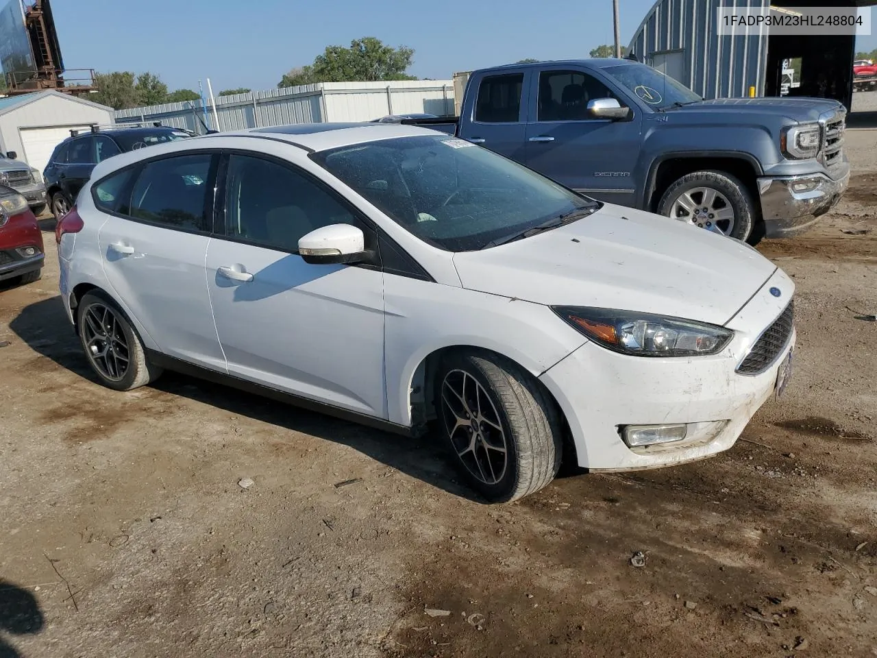 2017 Ford Focus Sel VIN: 1FADP3M23HL248804 Lot: 70199514