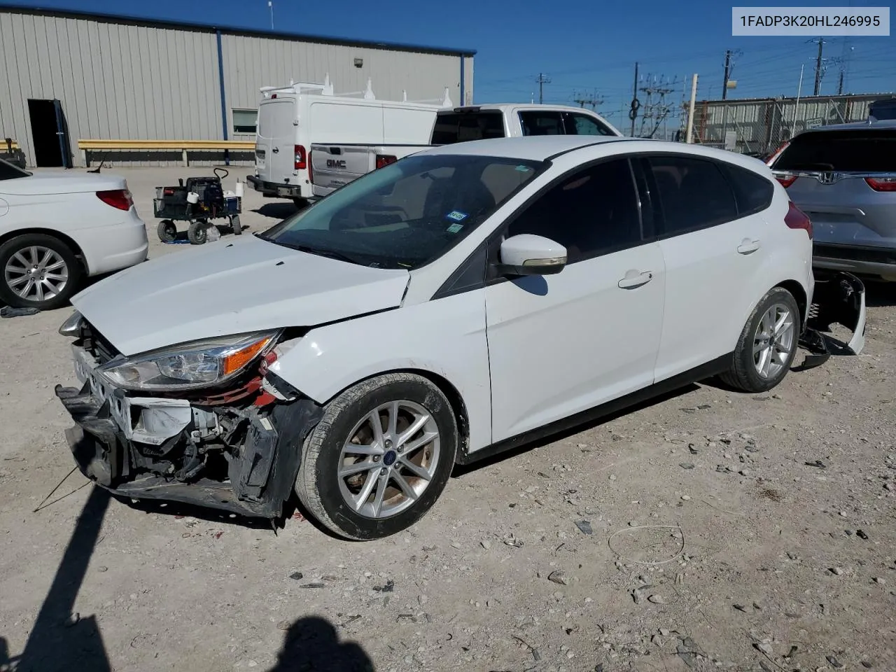 2017 Ford Focus Se VIN: 1FADP3K20HL246995 Lot: 70205754