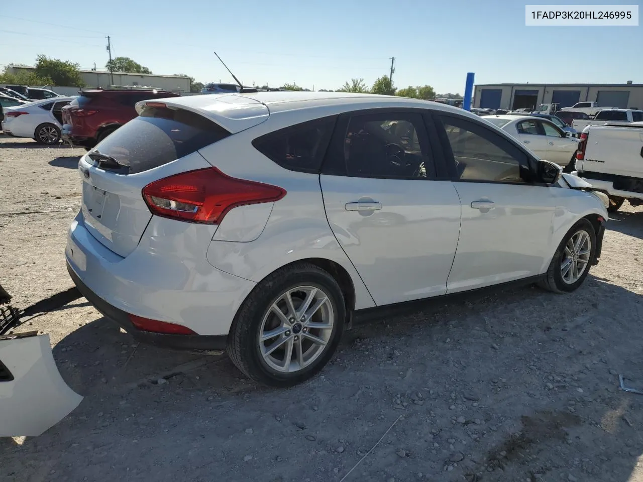 2017 Ford Focus Se VIN: 1FADP3K20HL246995 Lot: 70205754